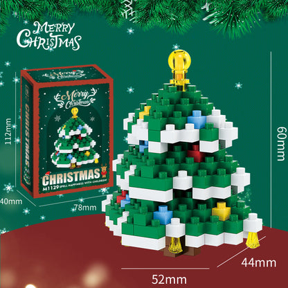 Get creative! – Encourage kids to get creative over the holiday season with this Christmas building Block set, built your own Christmas scenes with snowmen, Santa, Elf, Moose, Christmas tree and more!
