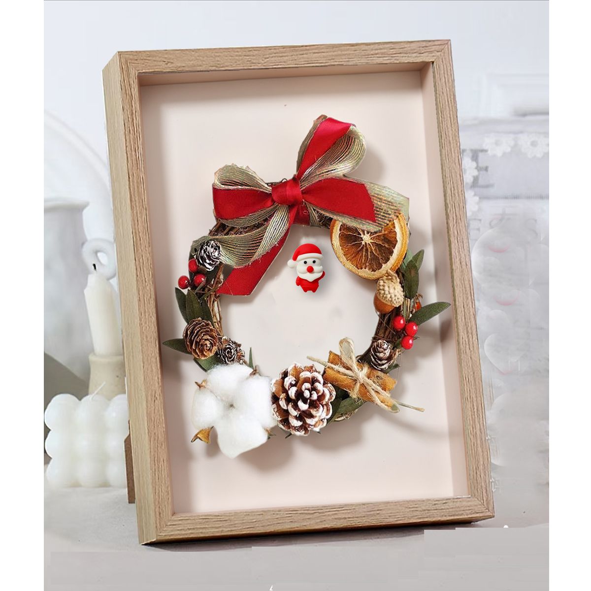 Unleash your creativity this holiday season with our Christmas Tree DIY Photo Frame Material Kit! Perfectly sized at 7 inches, this kit includes everything you need to craft a delightful, personalized photo frame that captures your favorite festive memories. Join family and friends for a fun and memorable DIY project, and make this Christmas truly special with a unique decoration that showcases your cherished moments!