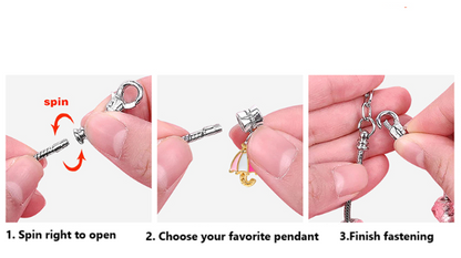 Unleash your child's creativity with our Children DIY Bracelet Pendant Beading Accessories! This delightful jewelry-making kit features colorful crystal beads and charming pendants, perfect for crafting unique bracelets that reflect their personal style. Ideal as a gift for birthdays or special occasions, it encourages imaginative play while developing fine motor skills and artistic expression.

Package include: 1 gift box, 3 bracelets, 20 pendants, 20 accessories, 20 colorful pearls