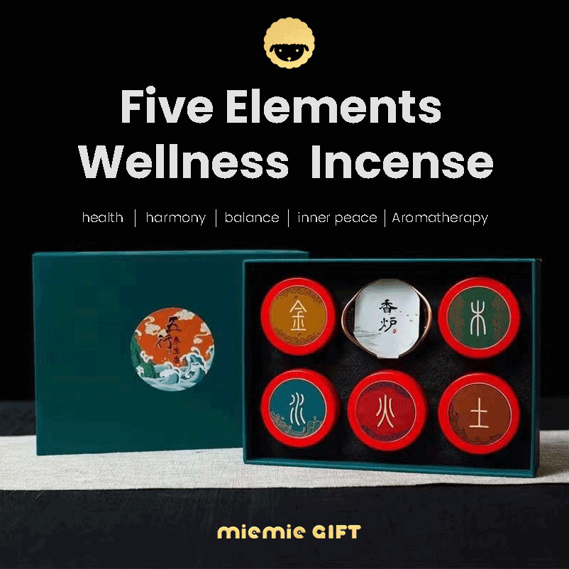 Incienso de Bienestar de los Cinco Elementos (Yangsheng): Para la salud y la paz interior